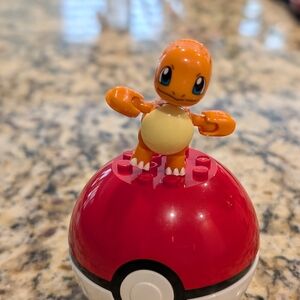 Orange and Red Charmander Toy Figure